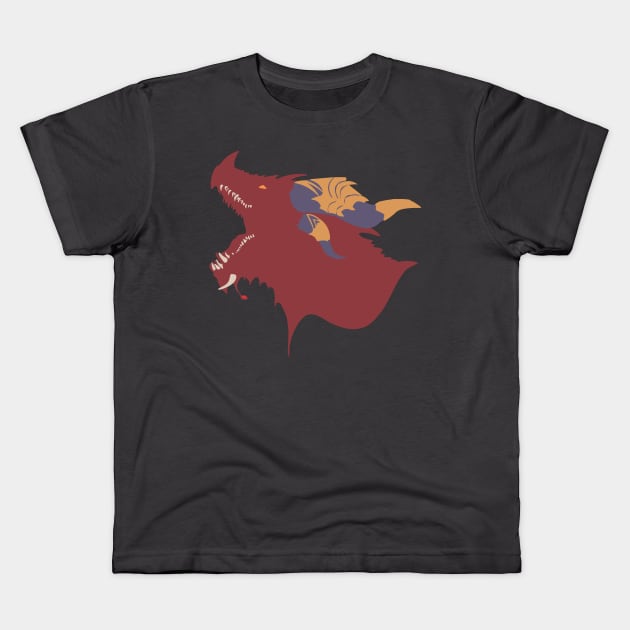 Alexstrasza, Queen of Dragons Kids T-Shirt by Rackham